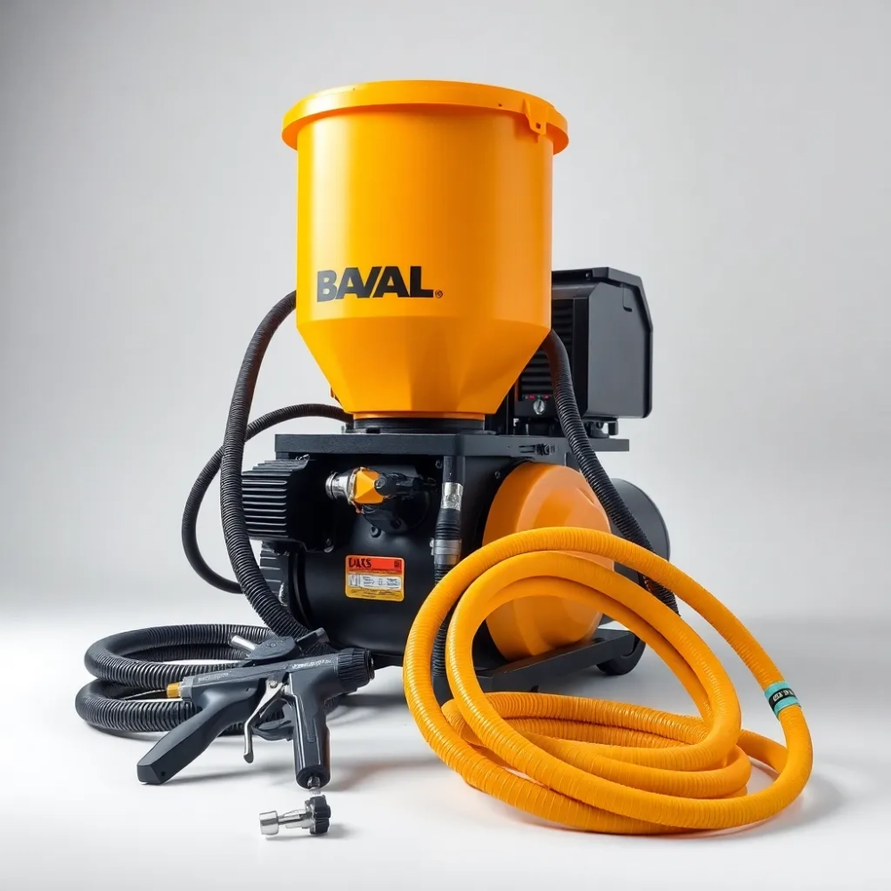 Agregat do natrysku elewacji