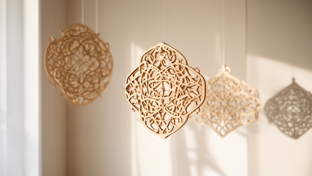 ażurowe dekoracje ze sklejki