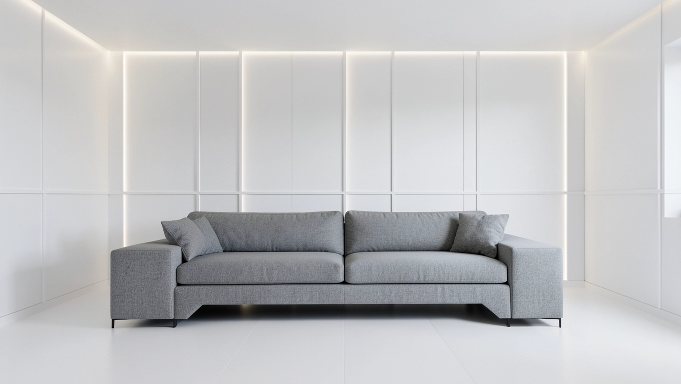 Biała boazeria w minimalistycznych aranżacjach