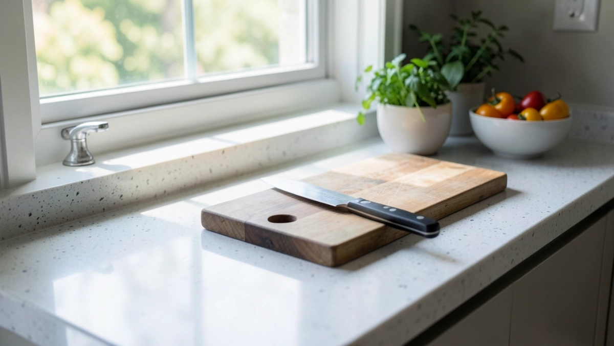 blat kuchenny zamiast parapetu