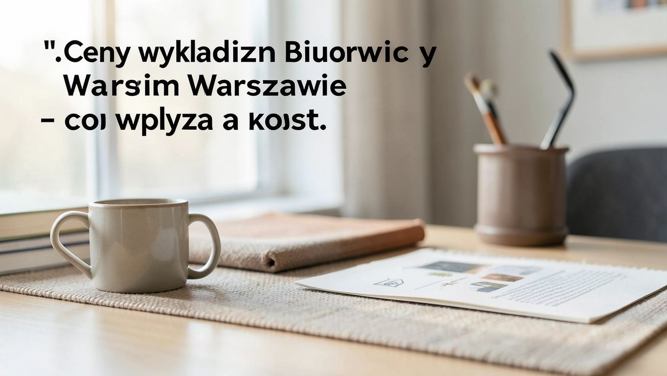 Ceny wykładzin biurowych w Warszawie co wpływa na koszt