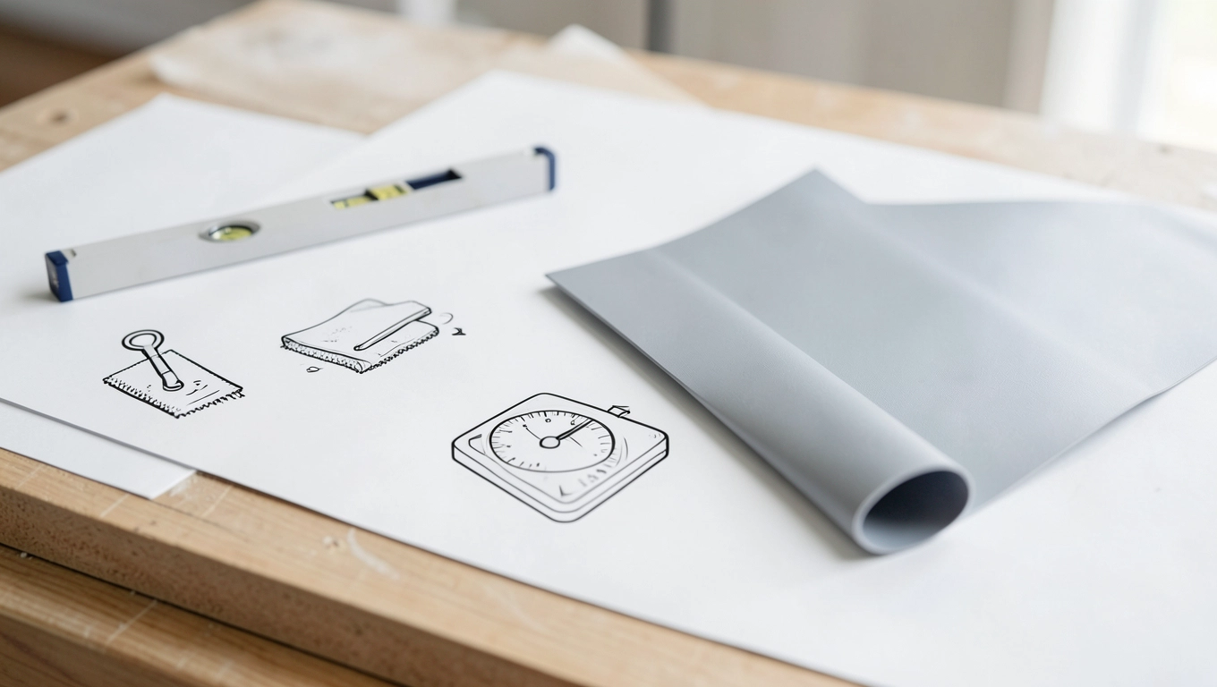 Checklista przygotowania do cięcia wykładziny PCV