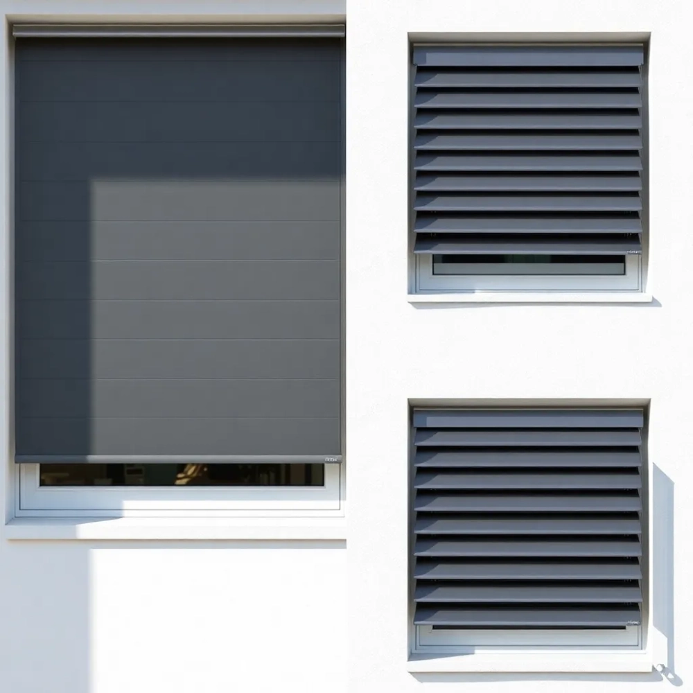 Co jest droższe rolety zewnętrzne czy żaluzje fasadowe