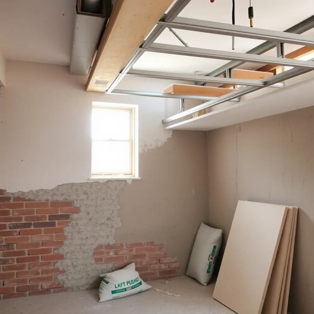 Co pierwsze tynki czy sufit podwieszany