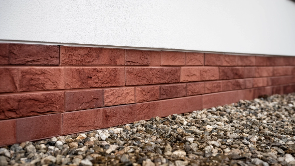 cokół z płytek klinkierowych