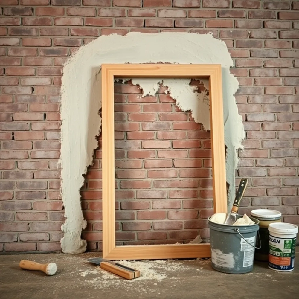 Czy montować drzwi przed tynkami