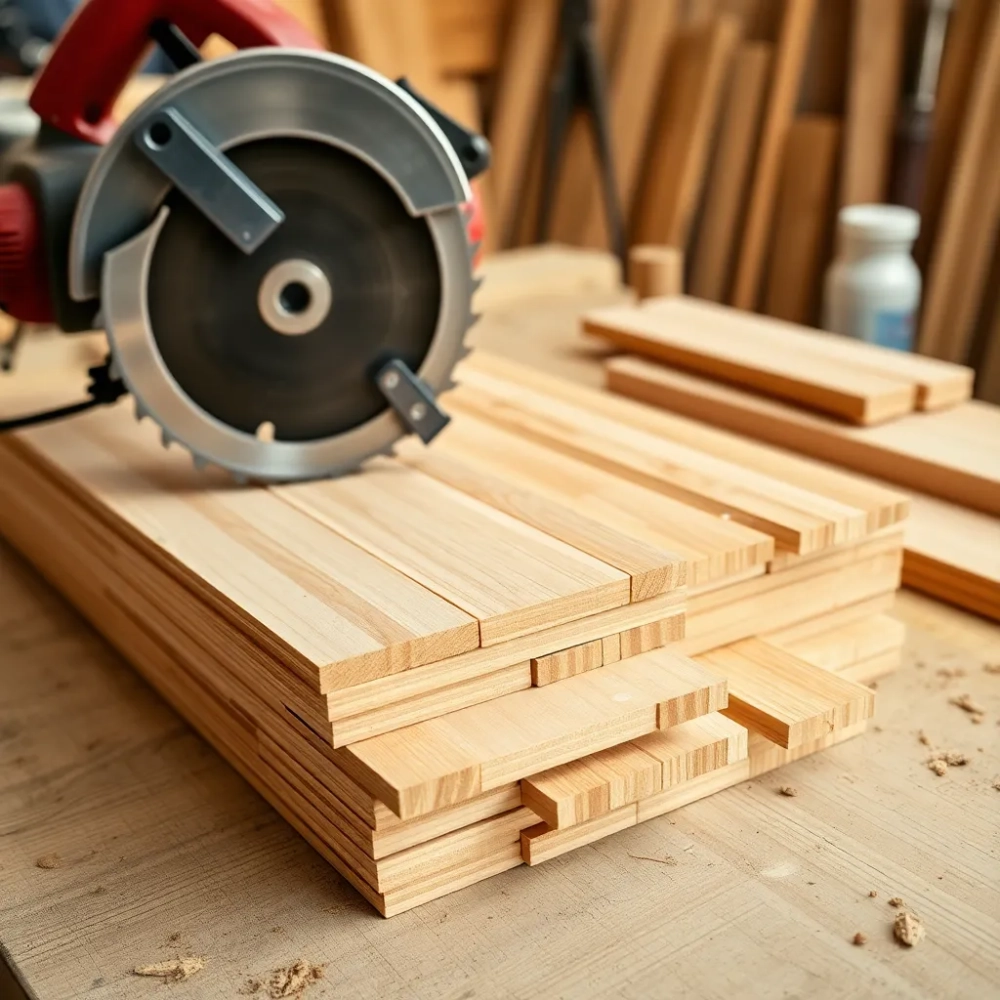 Czym ciąć lamele drewniane