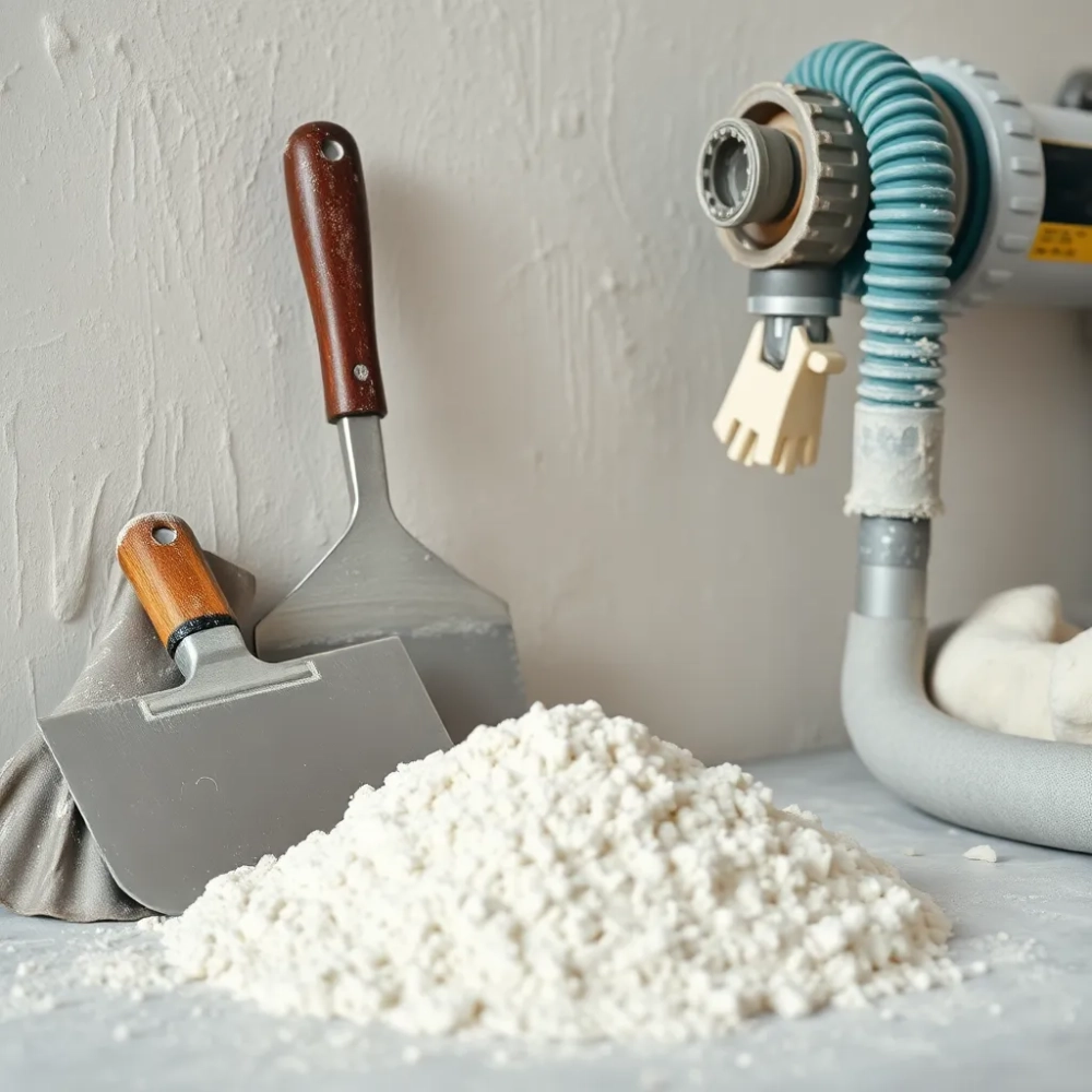 Czym nakładać tynk gipsowy