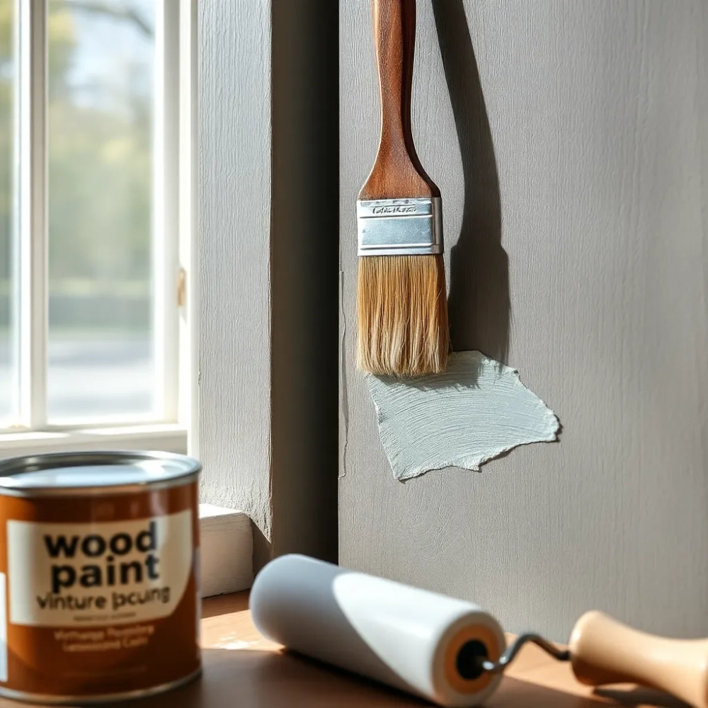 Czym pomalować boazerię lakierowaną