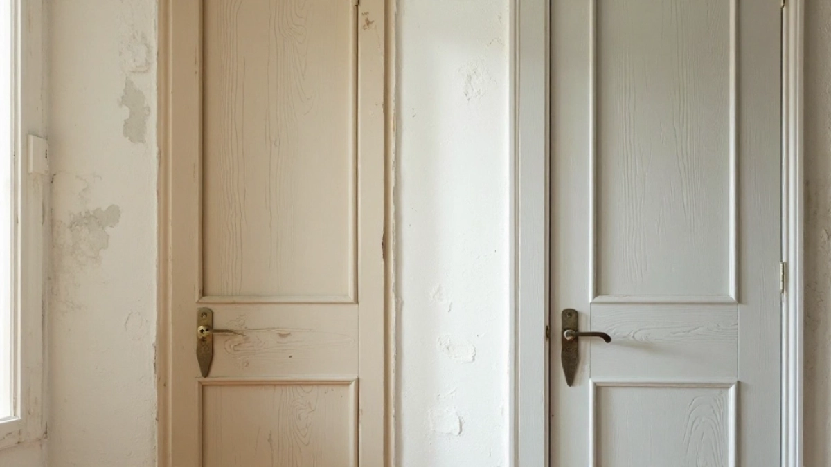 czym pomalowac drzwi ze sklejki