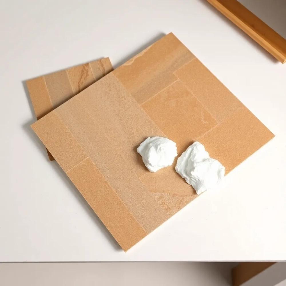 Czym przykleić fornir kamienny