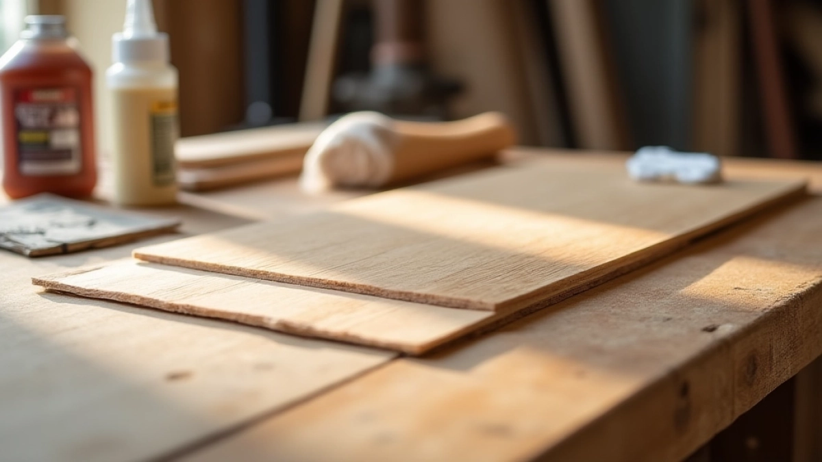 czym przykleić fornir