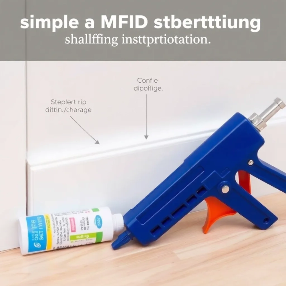 Czym przykleić listwy przypodłogowe MDF