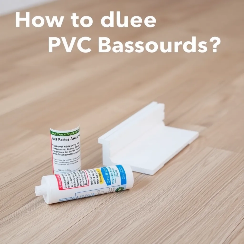 Czym przykleić listwy przypodłogowe PCV