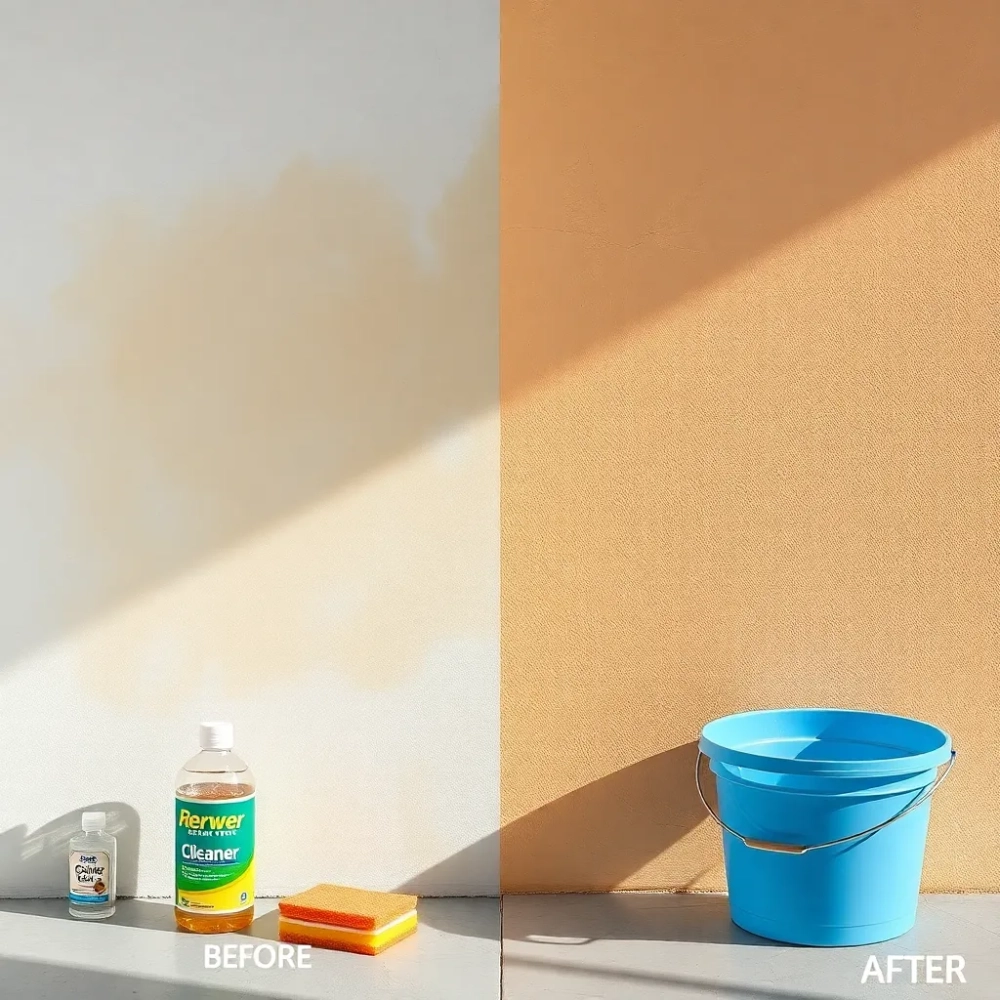 Czym umyć tynk silikonowy