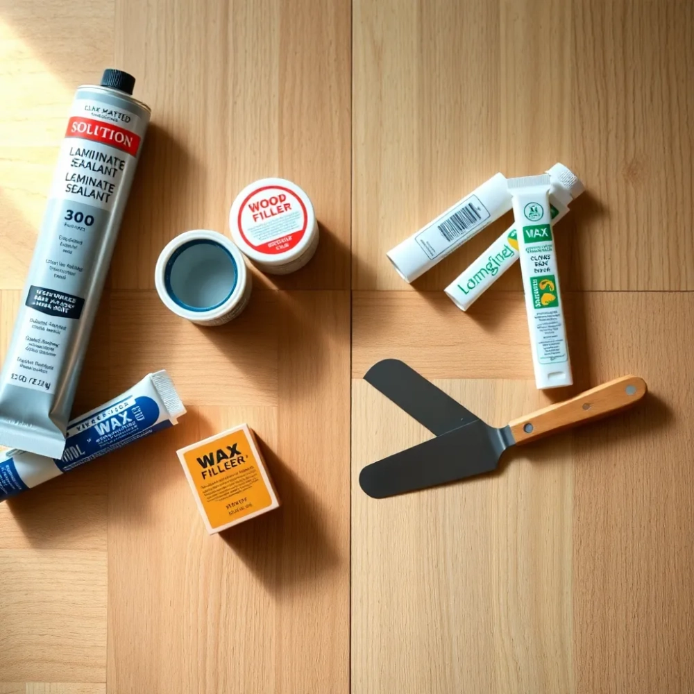 czym wypełnić szczeliny w panelach podłogowych