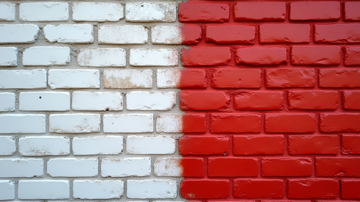 Czyszczenie klinkieru z białego nalotu