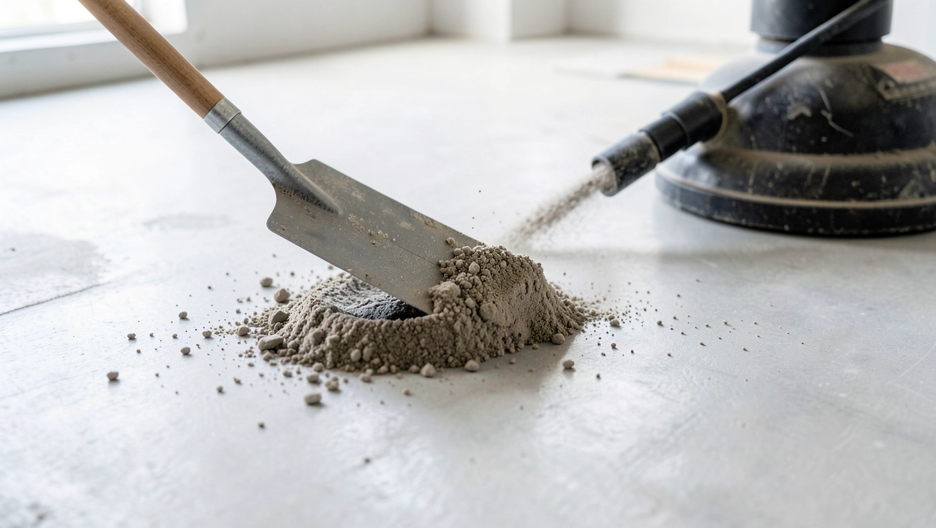 Czyszczenie podłoża przed układaniem wykładziny