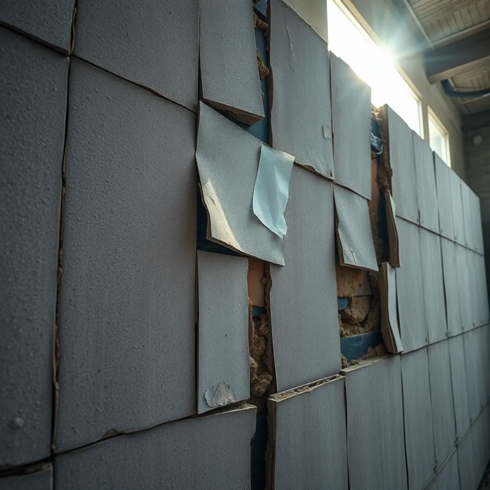 Demontaż paneli ściennych KNR