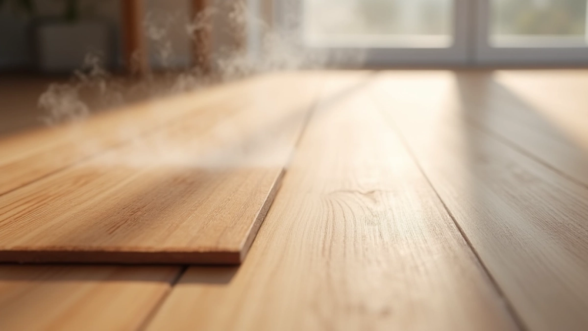 Deska fornirowana na ogrzewanie podłogowe