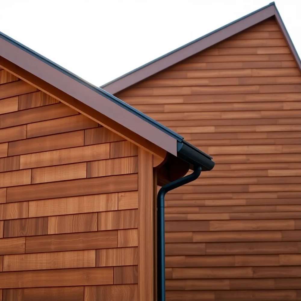 Deska na elewację domu