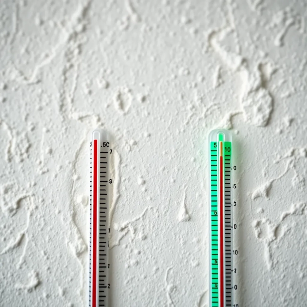 Do jakiej temperatury można tynkować