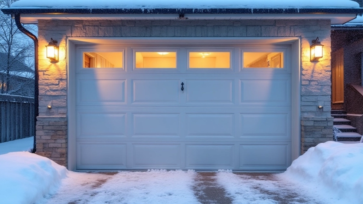 docieplenie bramy garażowej