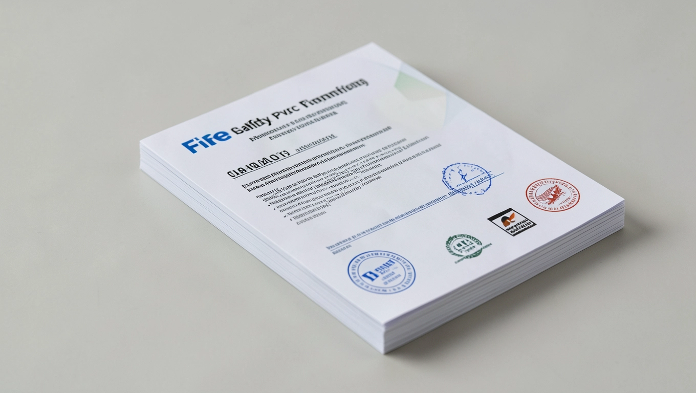 Dokumentacja i certyfikaty bezpieczeństwa pożarowego