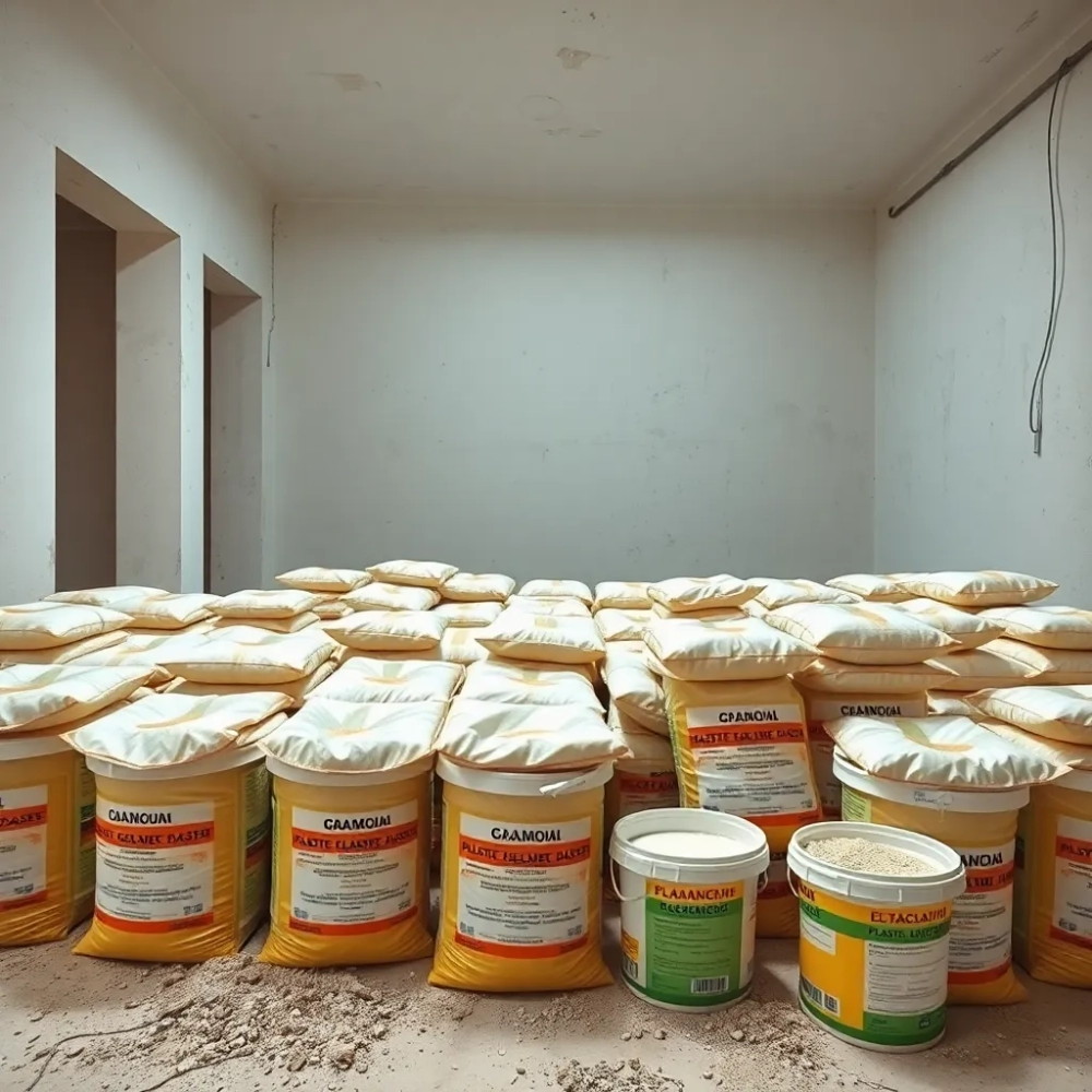 Dom 200m2 ile tynków