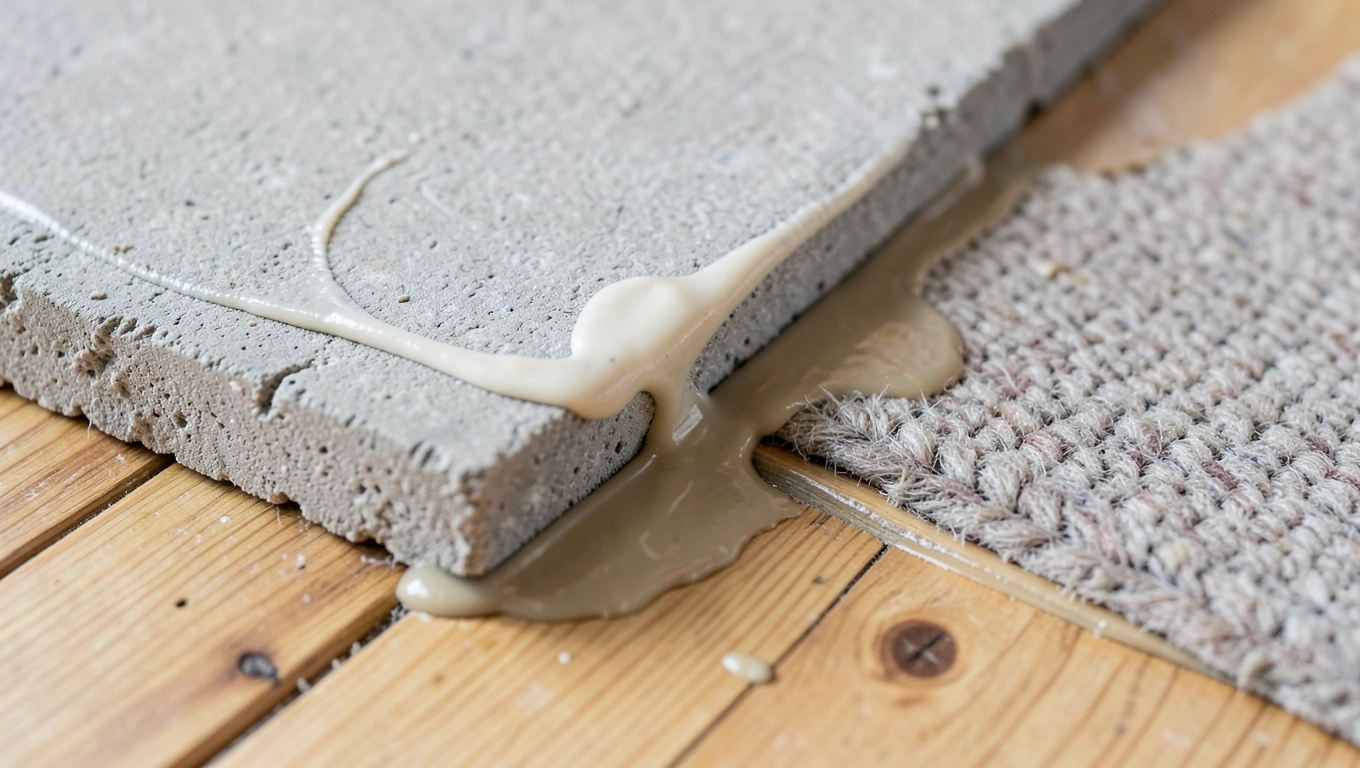 Dopasowanie kleju do podłoża pod wykładziny dywanowe