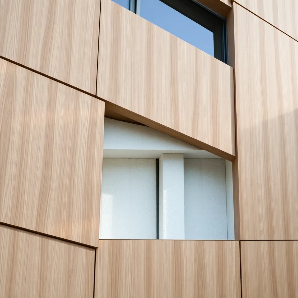 Elewacja wentylowana na styropianie