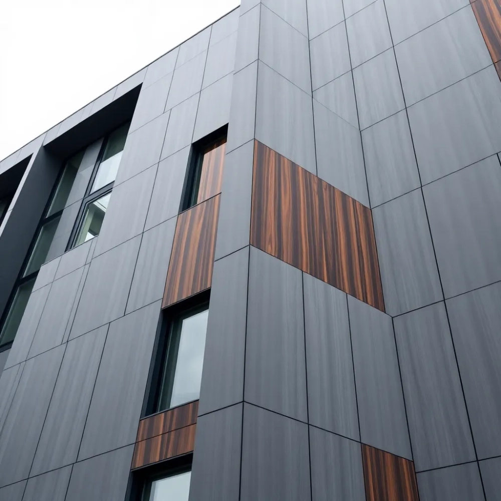 Elewacja z płyt HPL