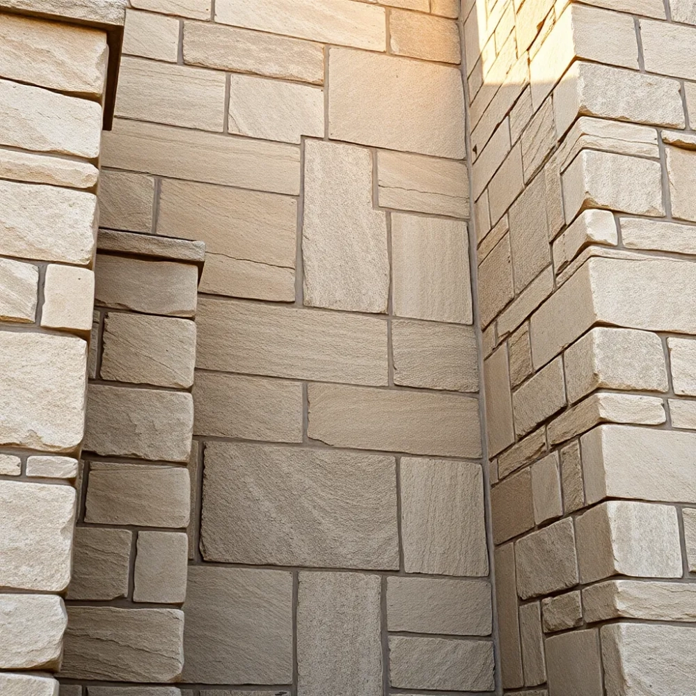 Elewację z kamienia