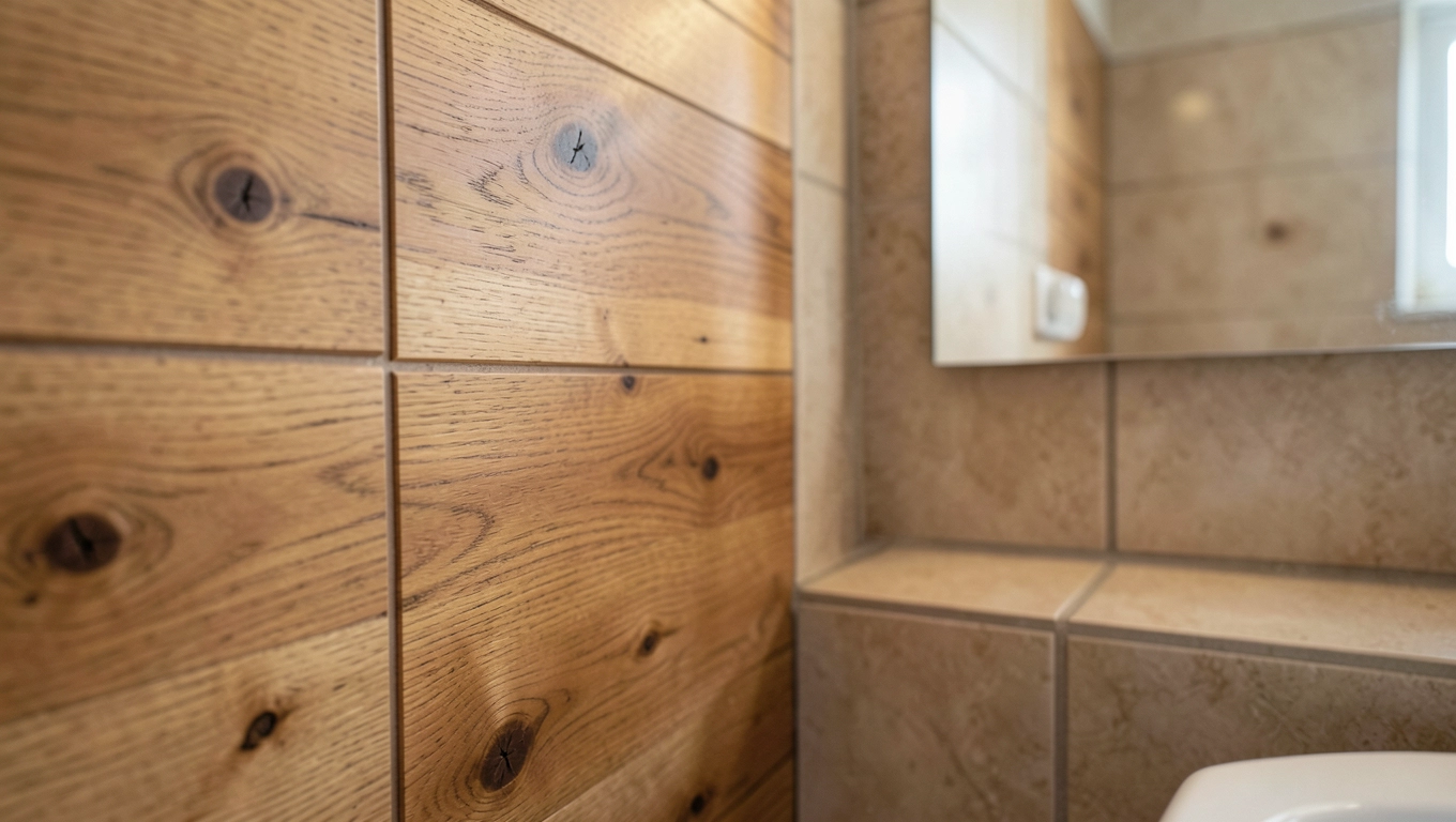 Estetyka forniru na ścianach łazienki