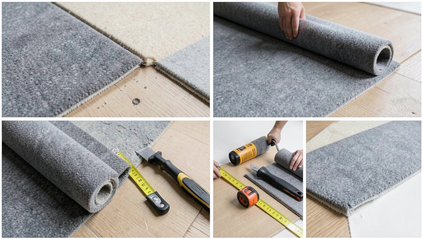 Etapy prawidłowego montażu wykładziny w Warszawie