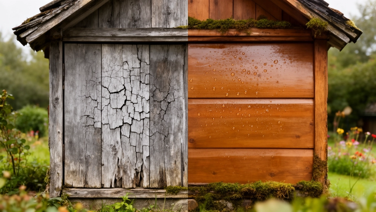 Farba fasadowa do drewna