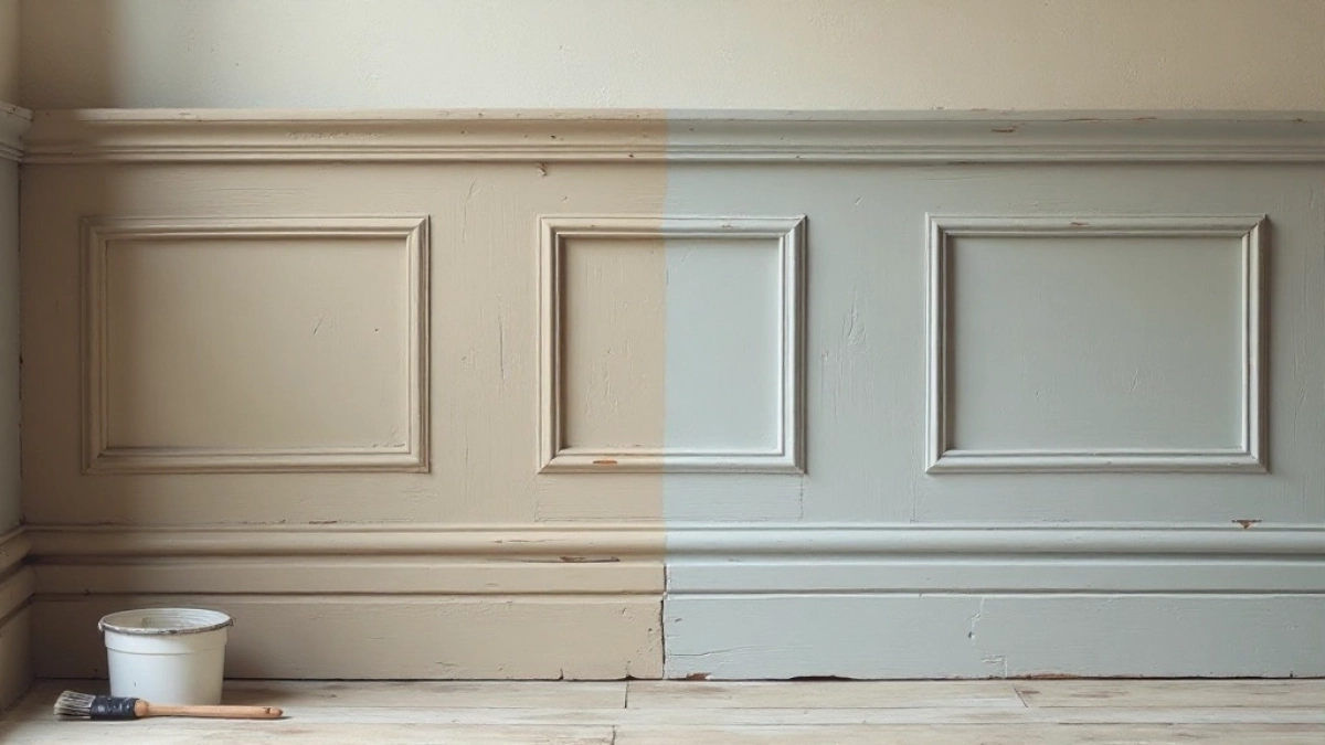 farba kredową do boazerii bez szlifowania