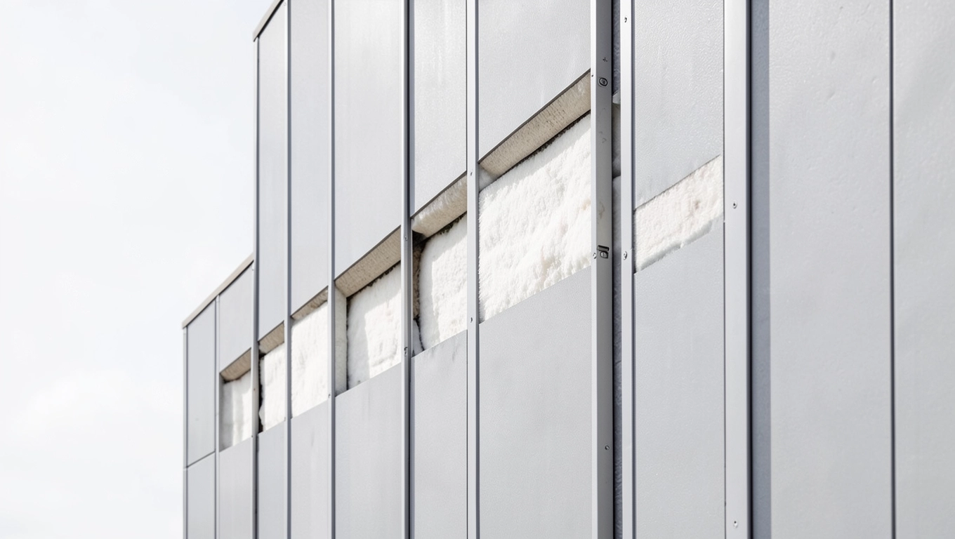 Fasady wentylowane z prefabrykowanych płyt warstwowych