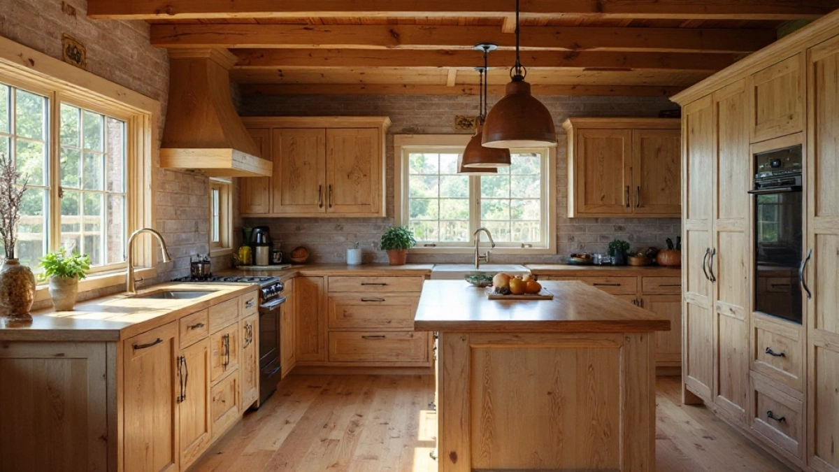 fornir dębowy kuchnia