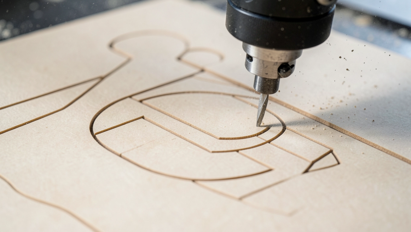 Frezowanie kształtów w HDF