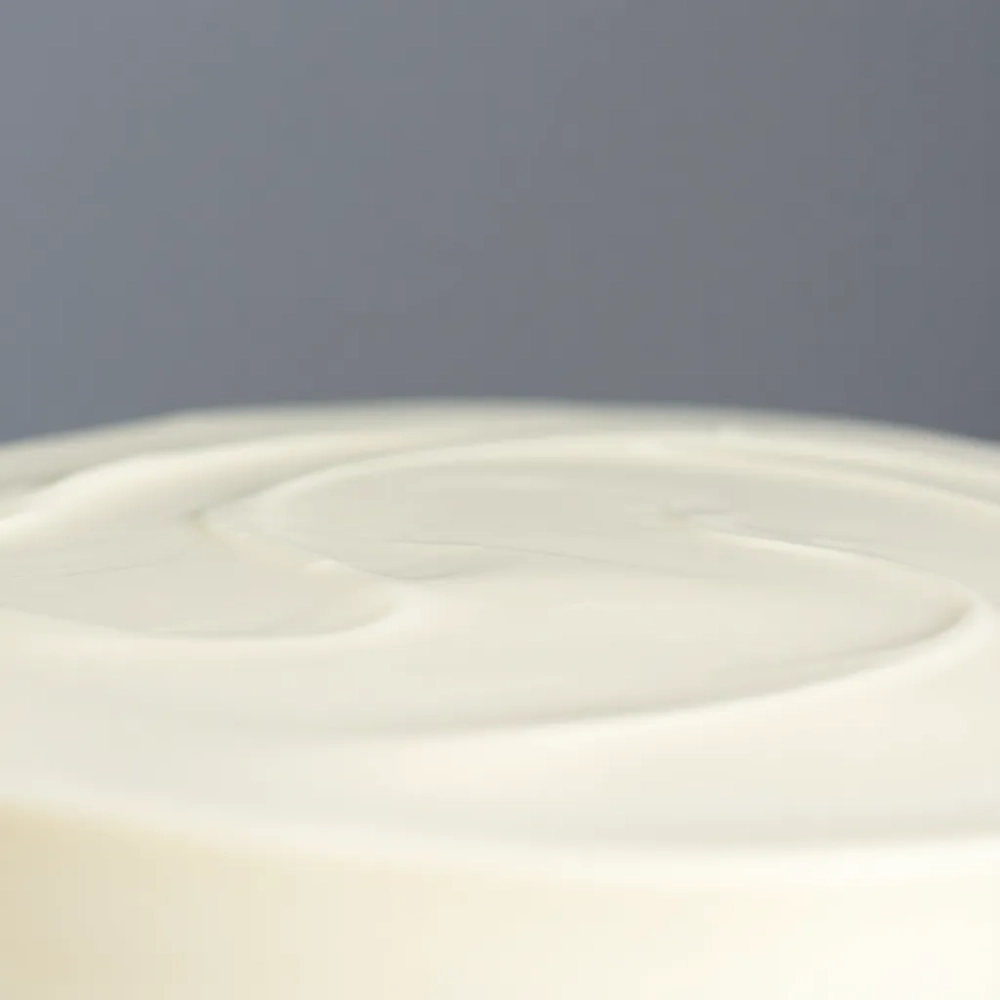 Ganache z białej czekolady tynk