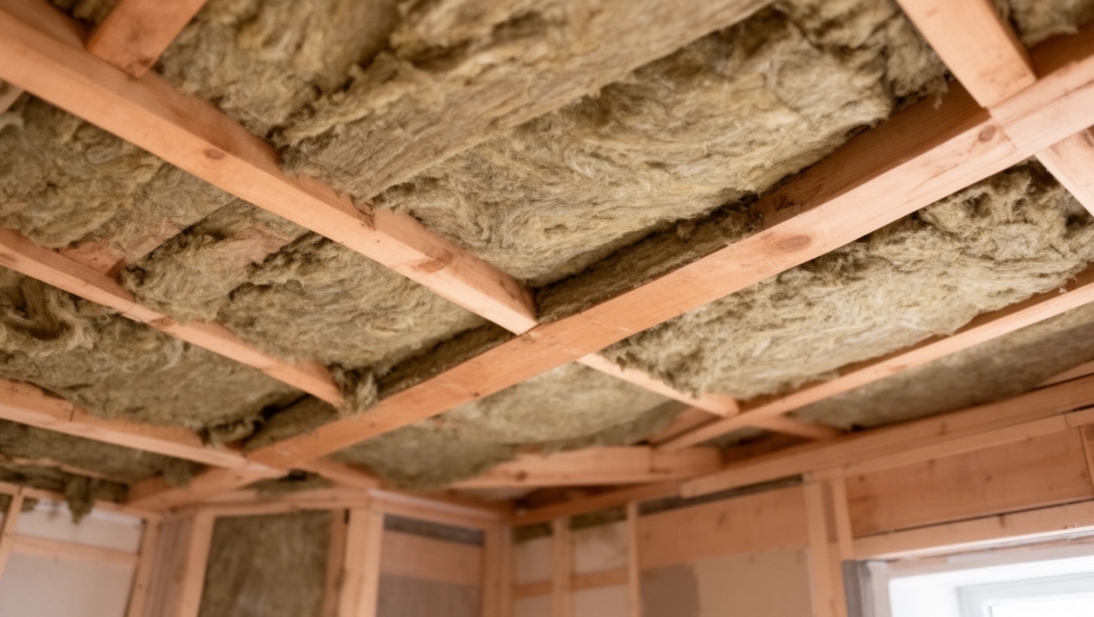 izolacja stropu wełną reda