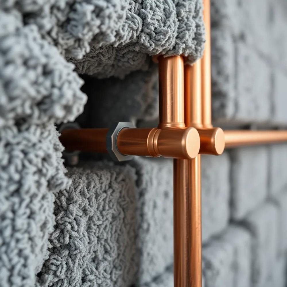 Izolację rur centralnego ogrzewania