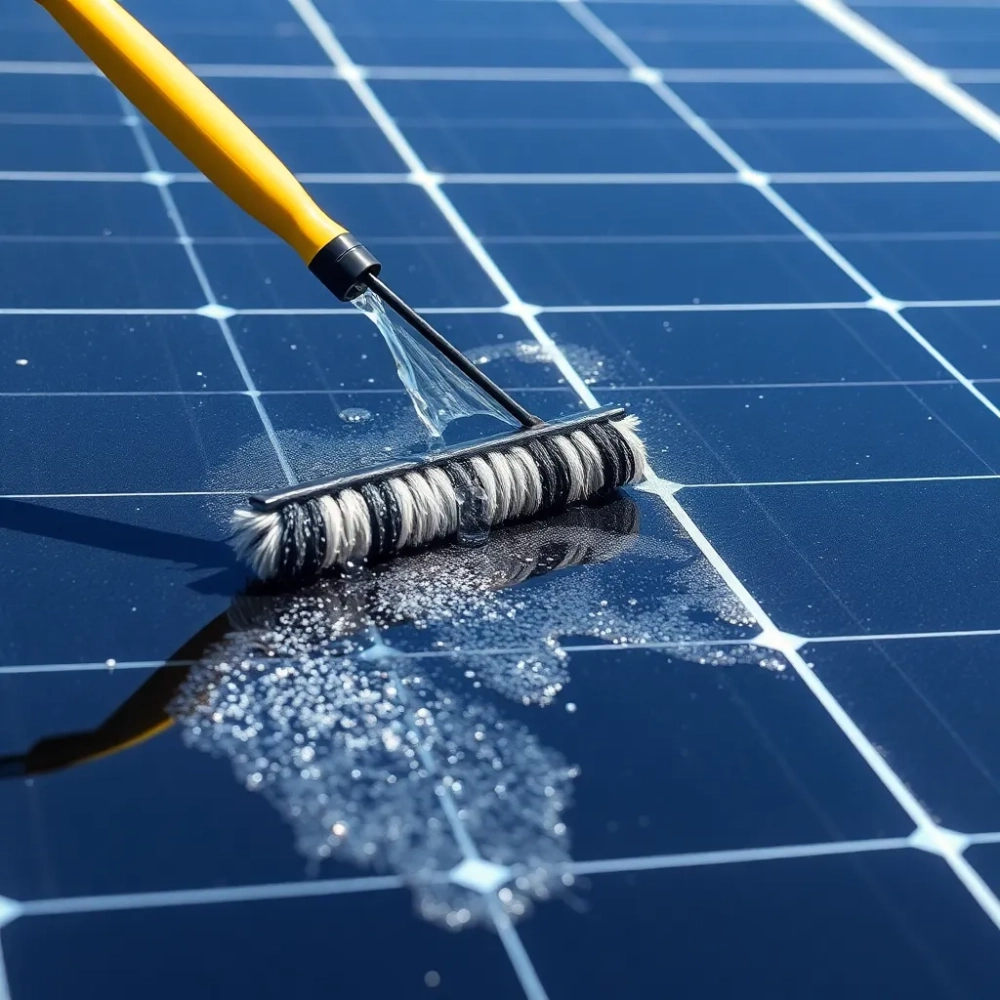 Jak czyścić panele fotowoltaiczne