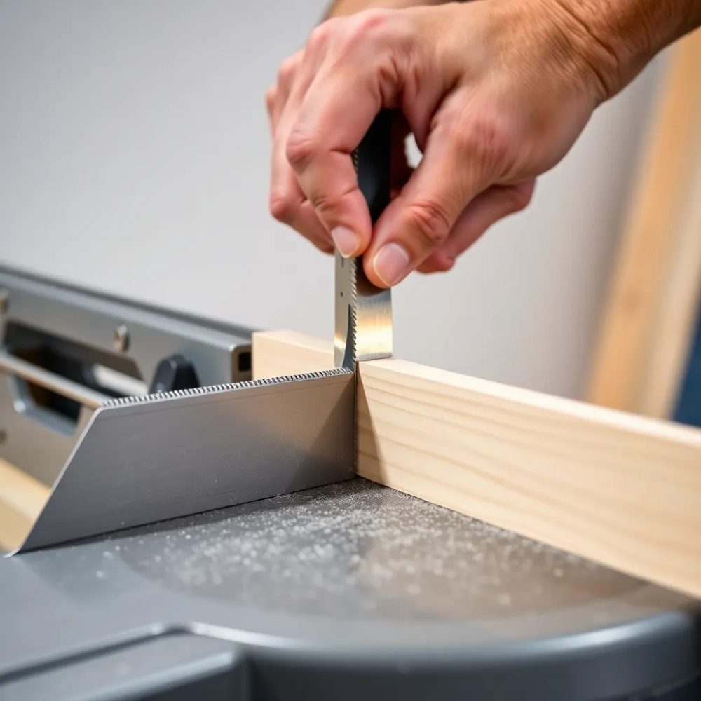 Jak dociąć listwy pod kątem 45 stopni