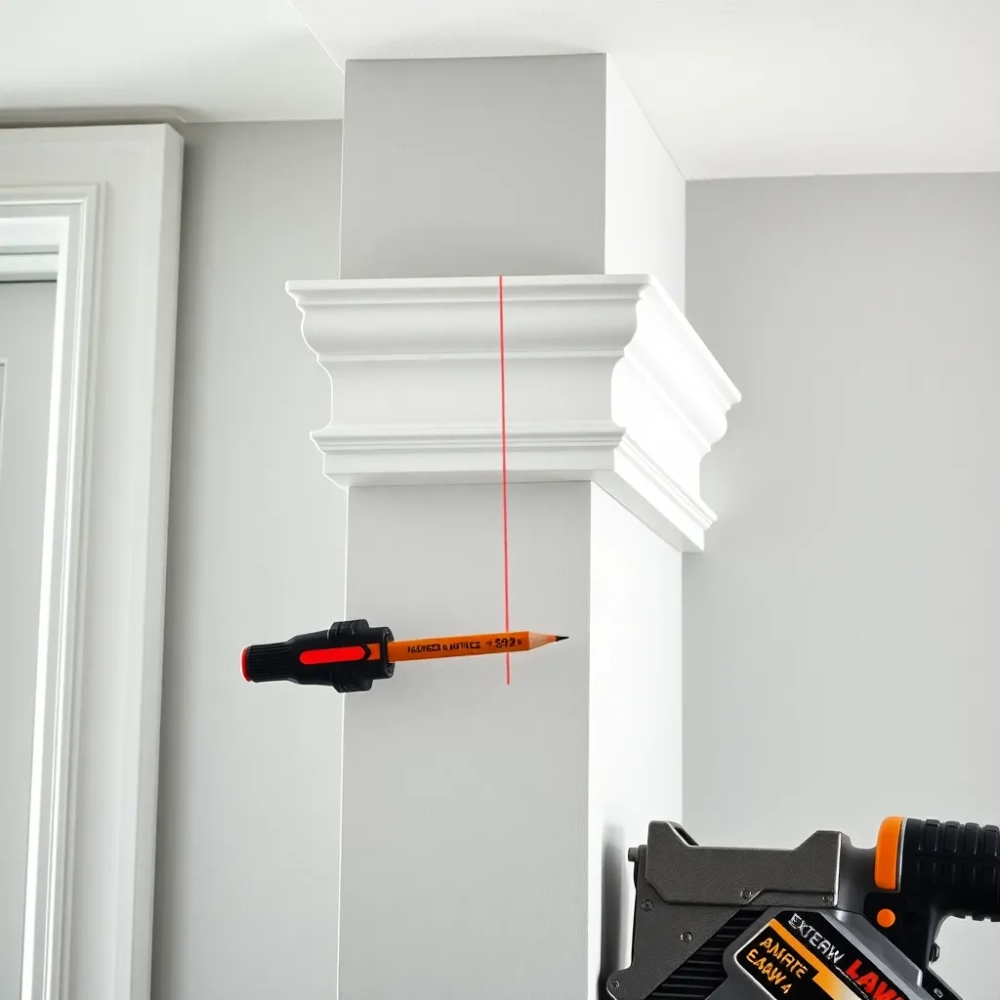 Jak dociąć listwy sufitowe w narożnikach zewnętrznych