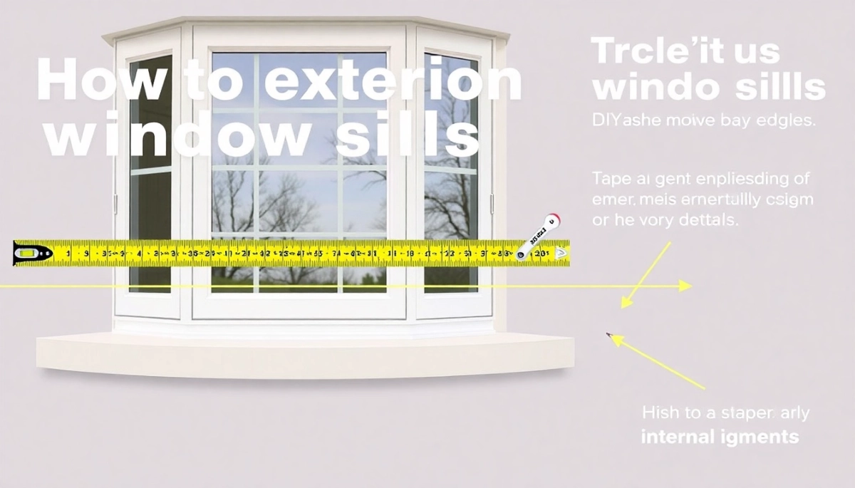 Jak mierzyć parapety zewnętrzne