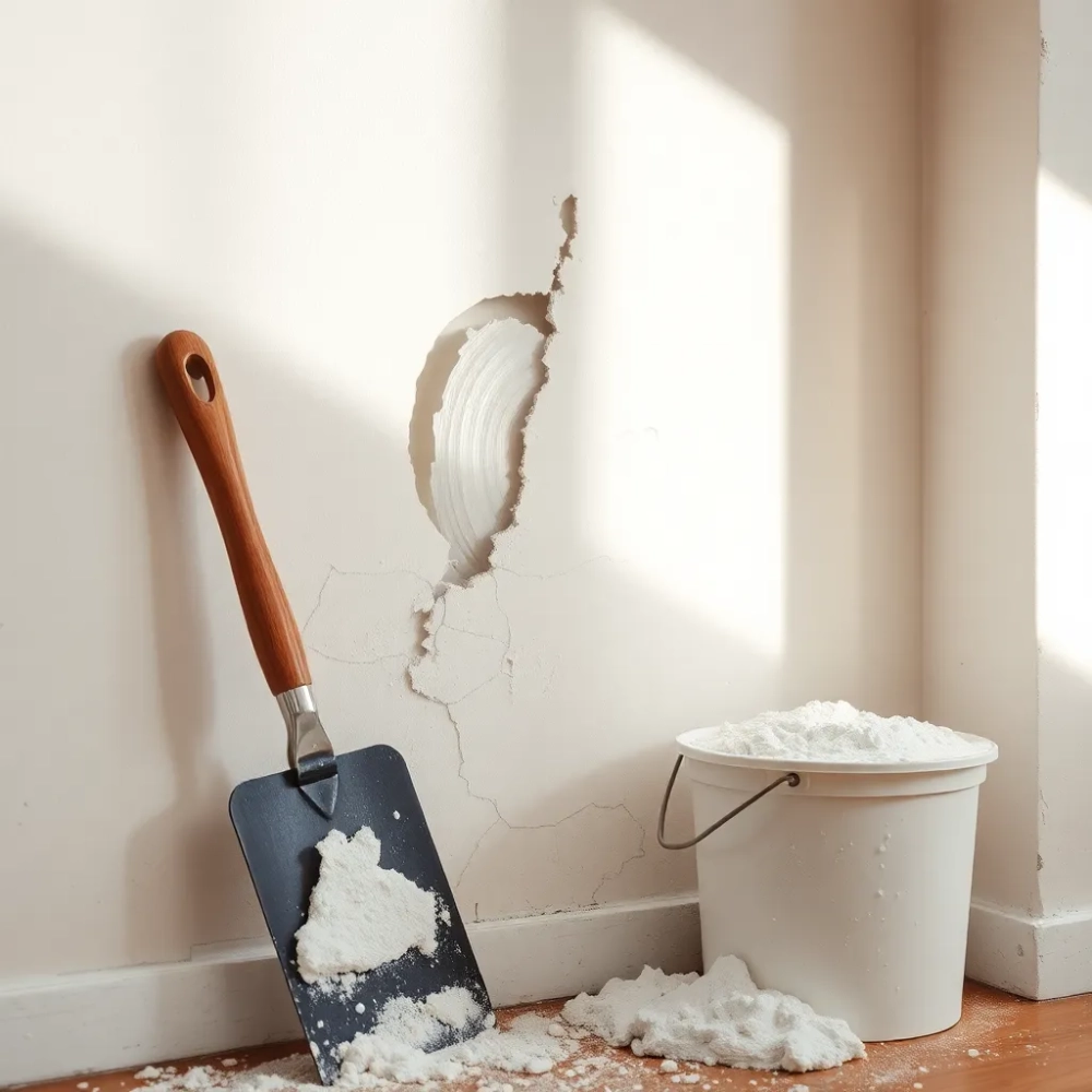 Jak naprawić odpadający tynk wewnętrzny