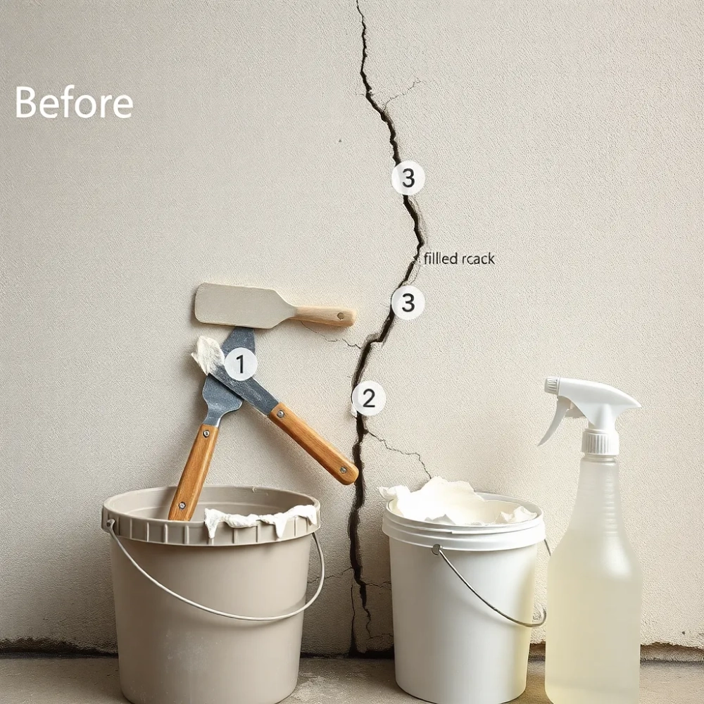 jak naprawić pęknięcia tynku cementowowapiennego