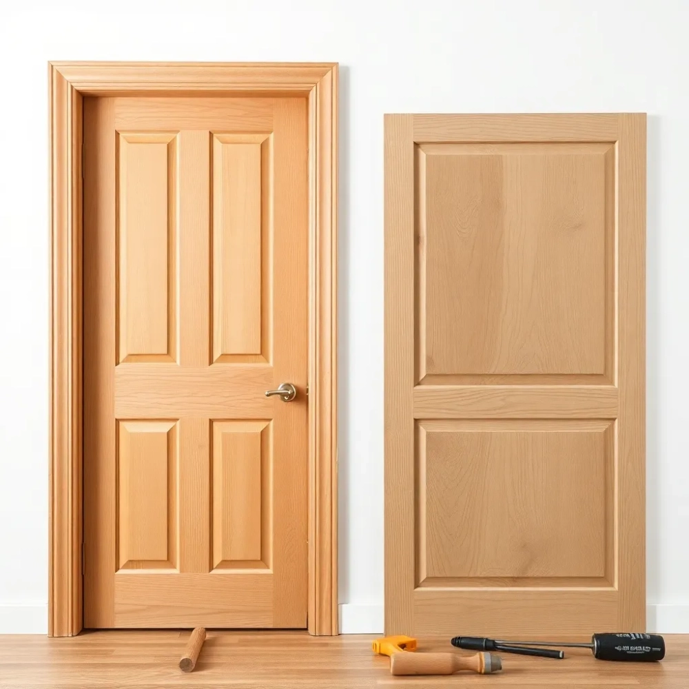 Jak obić drzwi panelami